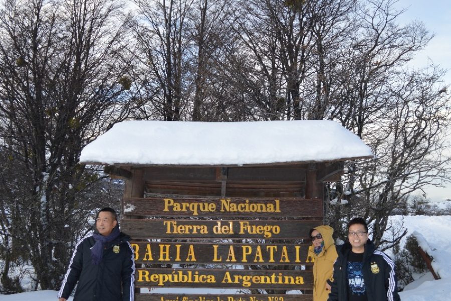 Inverno do Parque Nacional Tierra del Fuego
