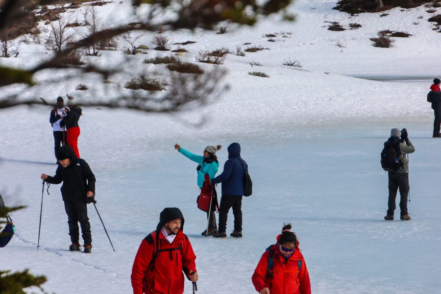 Trekking para a Lagoa Esmeralda Inverno