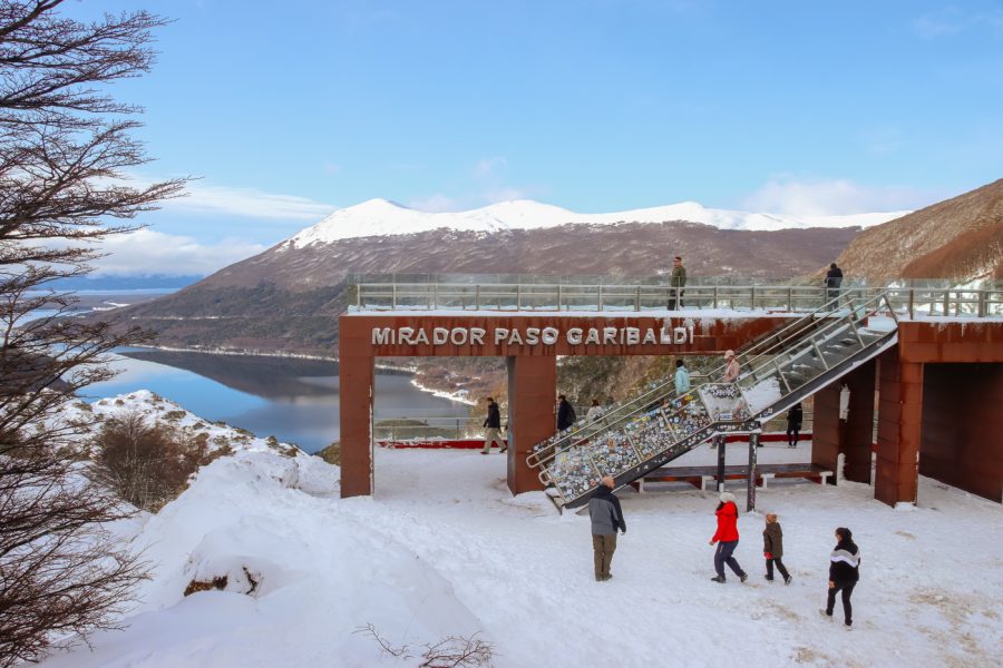 Lago Escondido e resorts de inverno